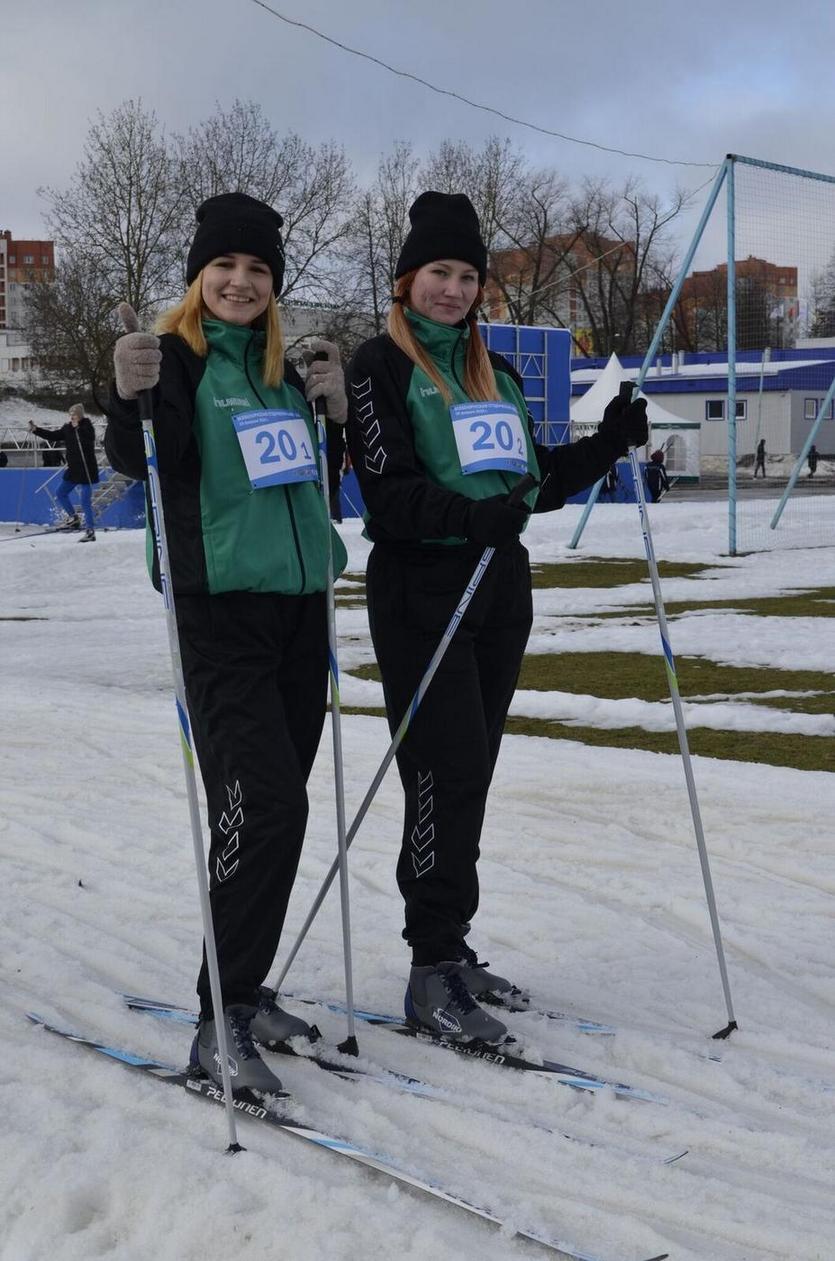 Студенты и сотрудники ГГТУ имени П.О.Сухого приняли участие во «Всебелорусской студенческой лыжне–2019»