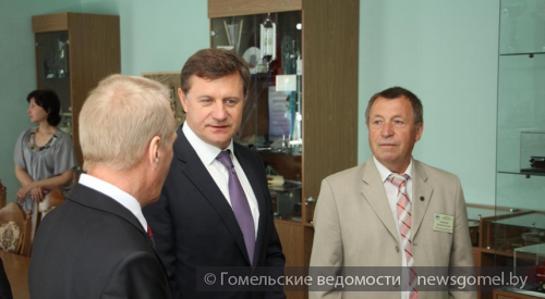 Министр образования Михаил Журавков посетил ГГТУ имени П. О. Сухого