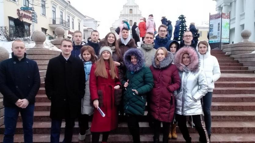 Студенты ГГТУ имени П.О.Сухого приняли участие в Новогоднем бале с участием Президента Республики Беларусь