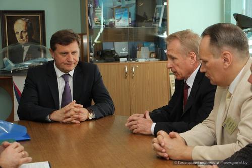Министр образования Михаил Журавков посетил ГГТУ имени П. О. Сухого